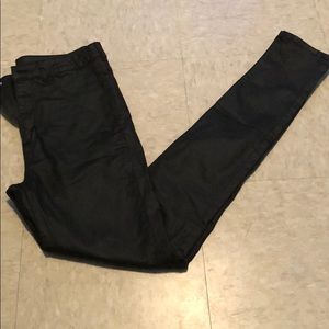 Black Denim High Waisted Jeans